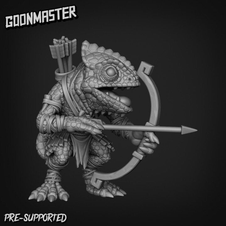 Chameleon Archer (5 poses) - Goon Master