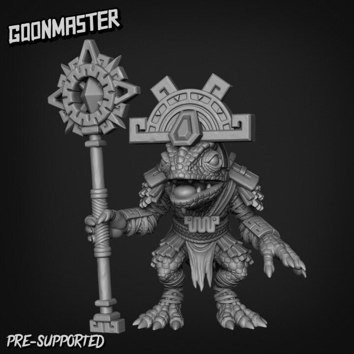 Chameleon Leader (2 poses) - Goon Master