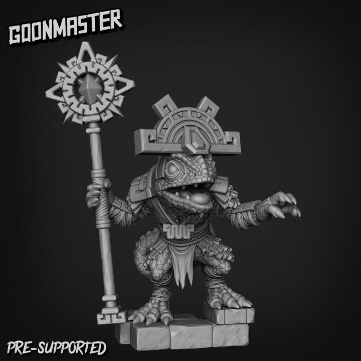Chameleon Leader (2 poses) - Goon Master