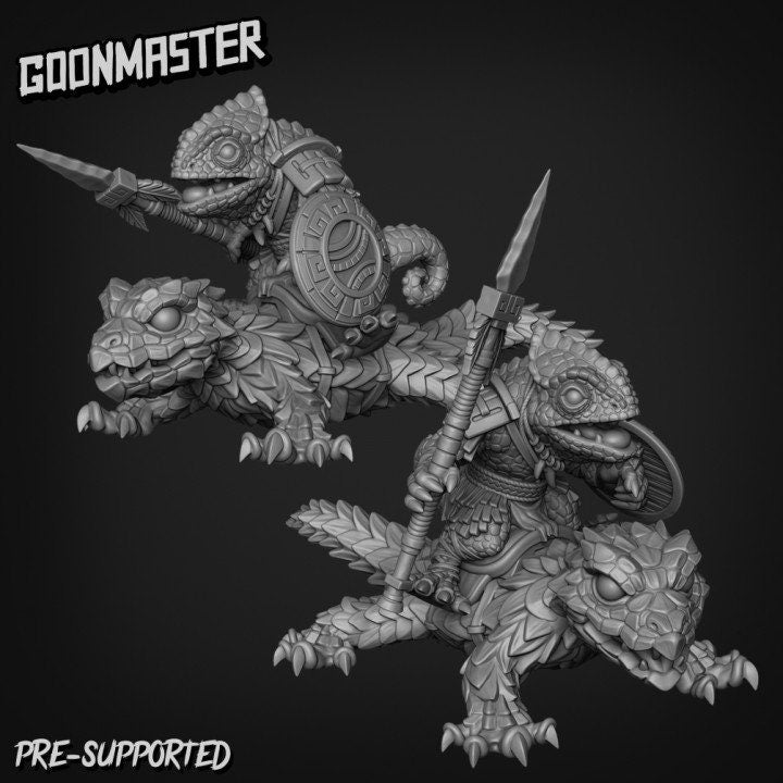 Chameleon Cavalry (2 poses) - Goon Master