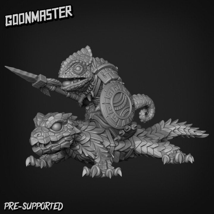 Chameleon Cavalry (2 poses) - Goon Master