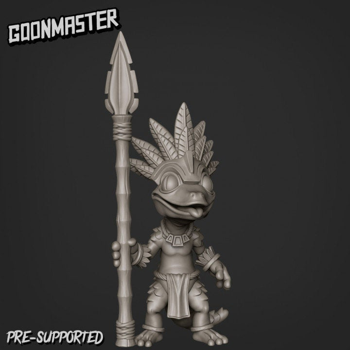 Gekko Warriors (4 poses) - Goon Master