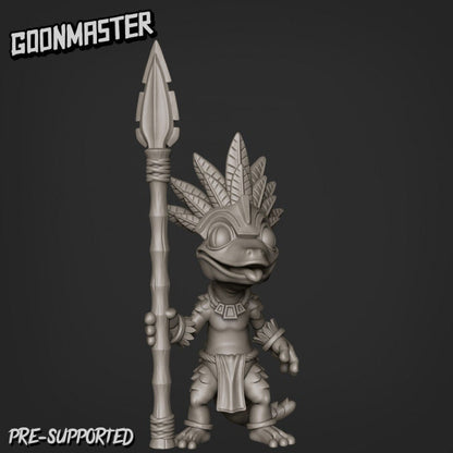 Gekko Warriors (4 poses) - Goon Master