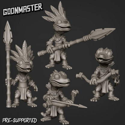 Gekko Warriors (4 poses) - Goon Master