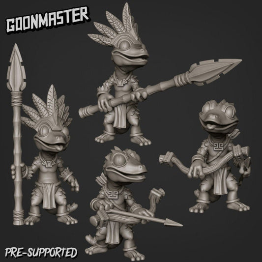 Gekko Warriors (4 poses) - Goon Master