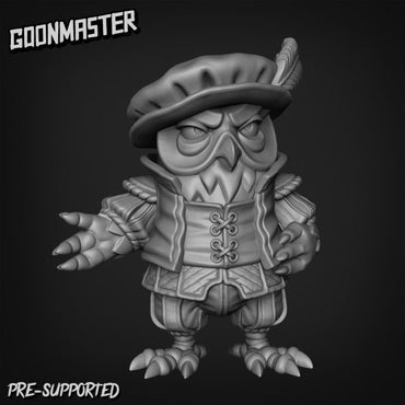 Owl Scholar (4 poses) - Goon Master