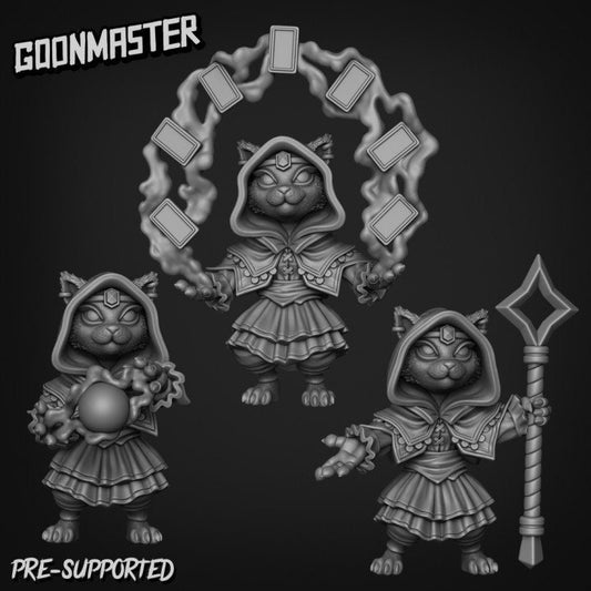 Magic Cat (3 poses) - Goon Master