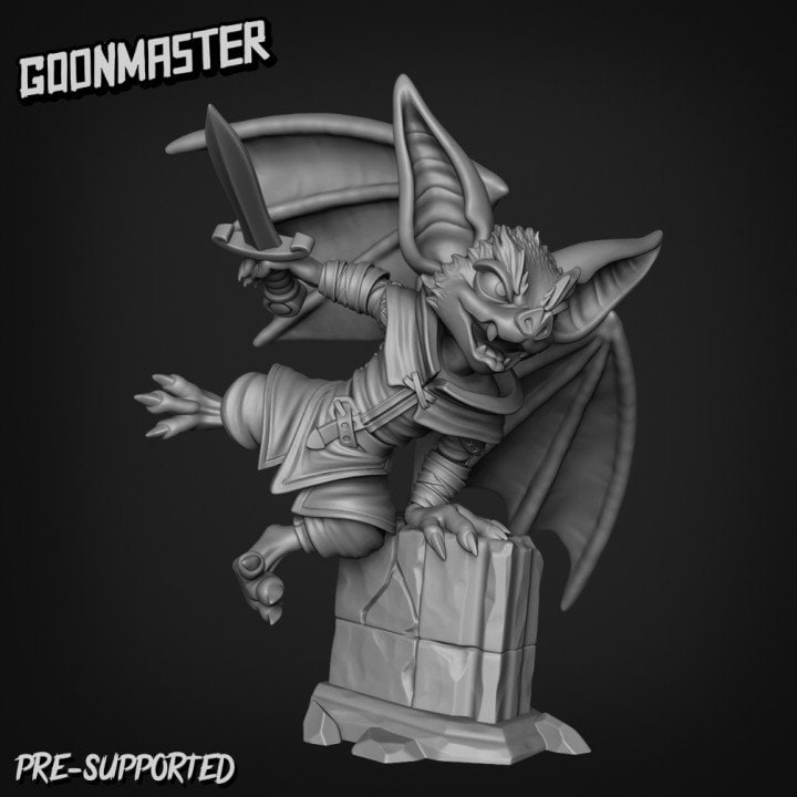 Bat Assassin (5 poses) - Goon Master