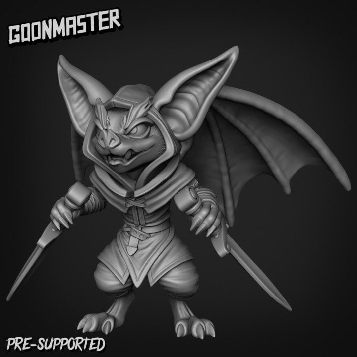 Bat Assassin (5 poses) - Goon Master