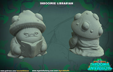Shroomie Librarian | Epics'N'Stuffs