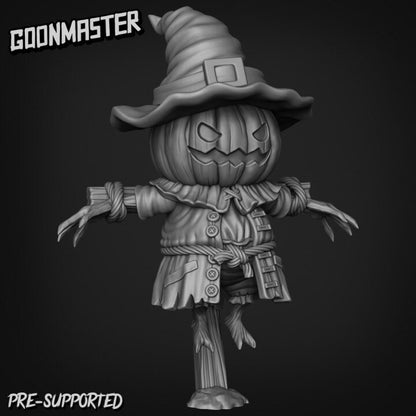 Lumpkin Scarecrow Pumpkin (3 poses) - Goon Master
