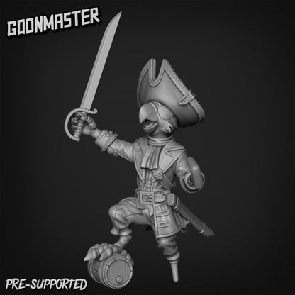 Parrot Pirates (5 poses) - Goon Master