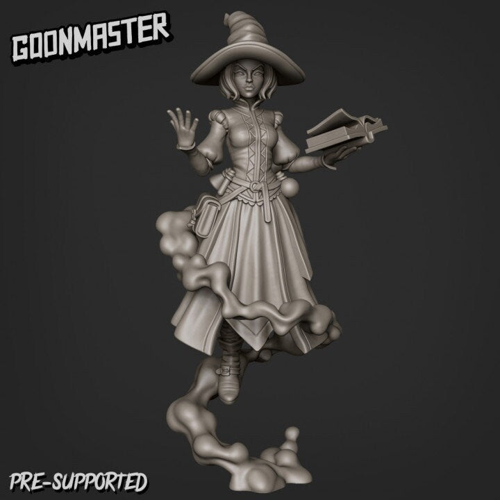 Human/Infernal Wizard (6 poses) - Goon Master