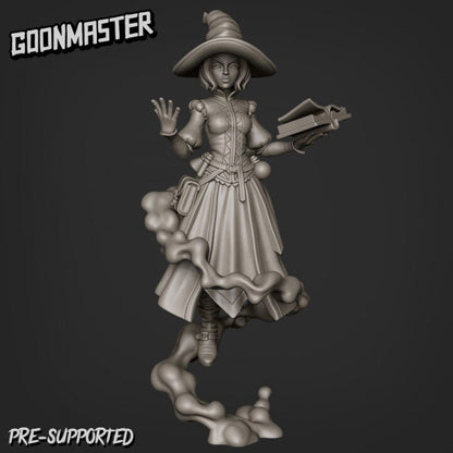 Human/Infernal Wizard (6 poses) - Goon Master
