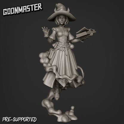 Human/Infernal Wizard (6 poses) - Goon Master