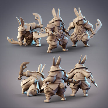 Rabbitfolk Warriors - Guanghan Assassins 3-Pack