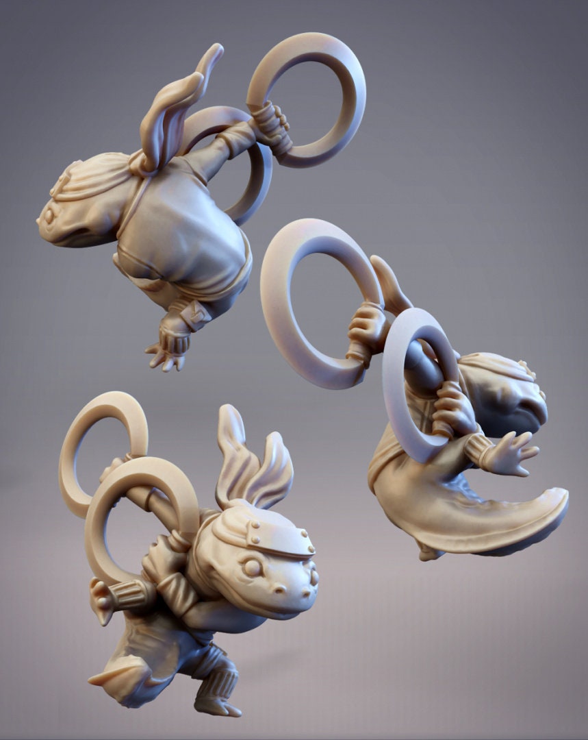 Haruka, Hanzaki Salamander Ninja (Chakrams)