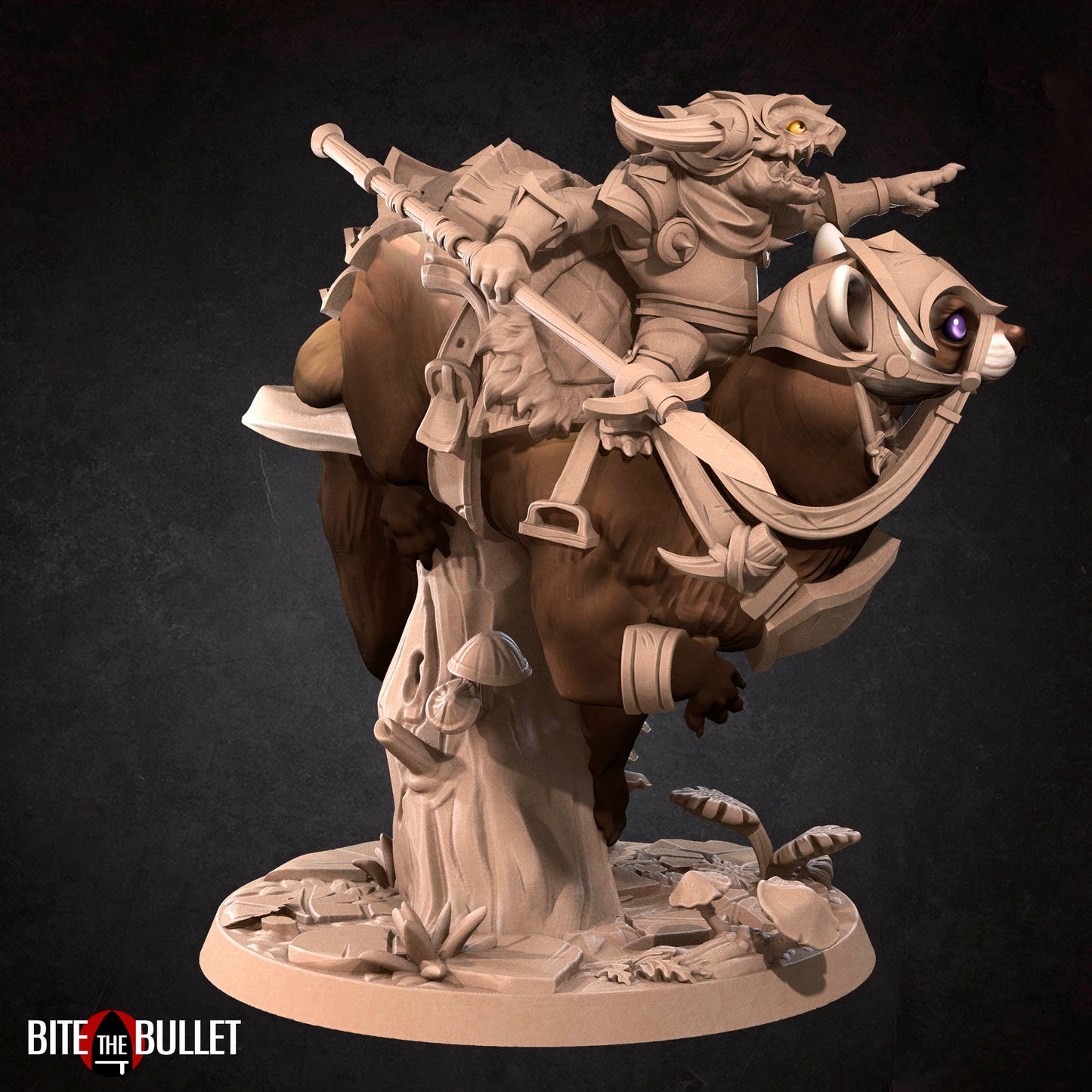 TaoTao, the Raider Duo | Kobold & Ferret Mount | Bite the Bullet