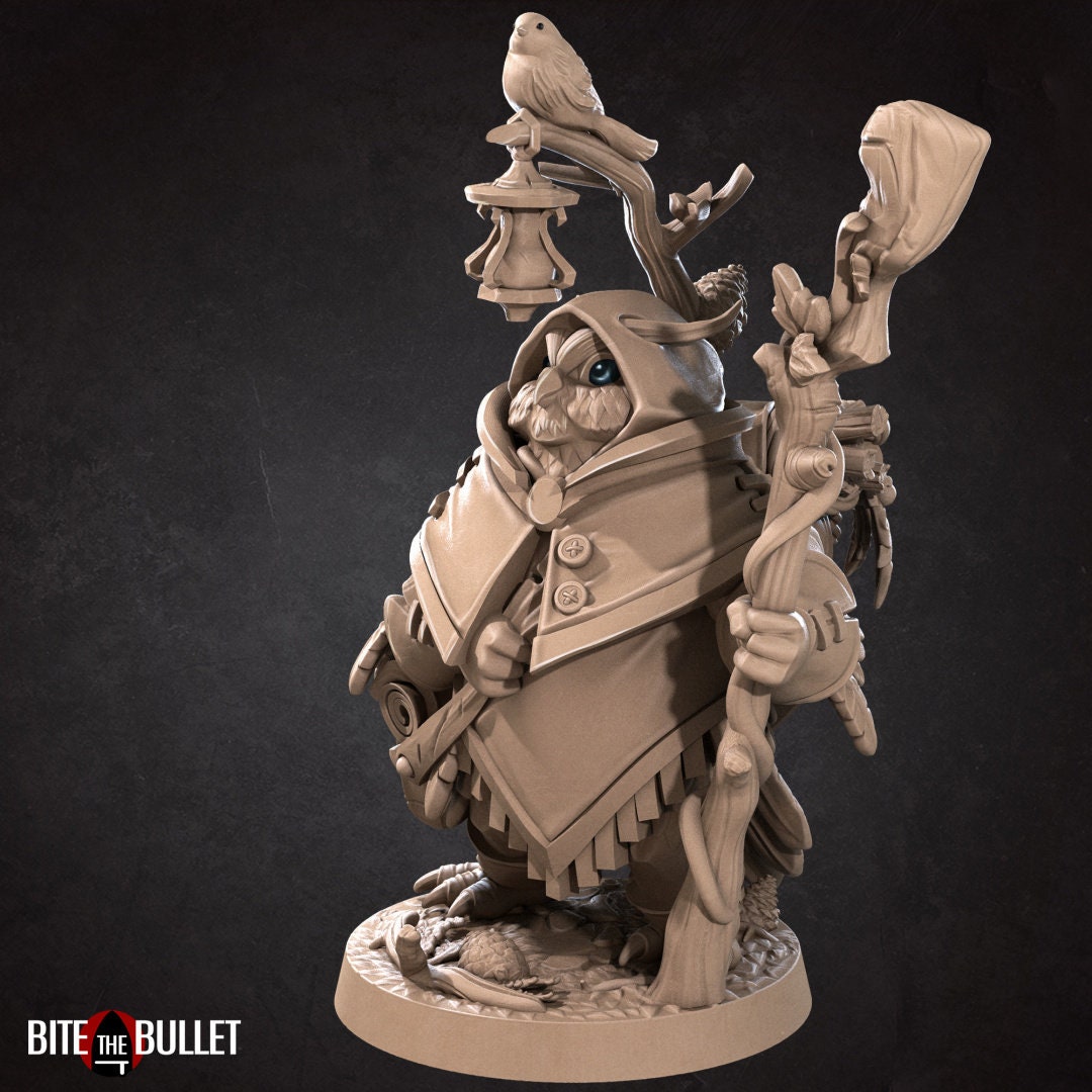 Uka, the Forest Keeper Owlfolk | Bite the Bullet