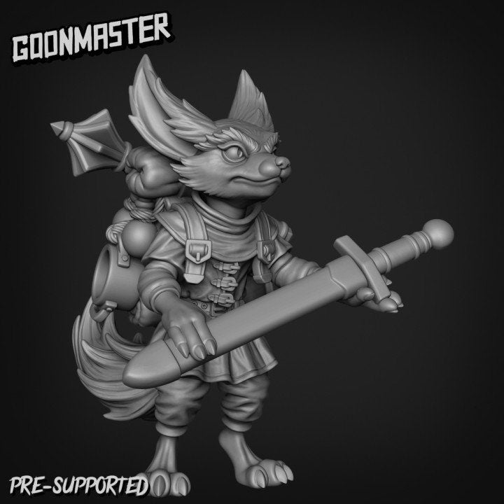 Fennec Squires (5 poses) - Goon Master