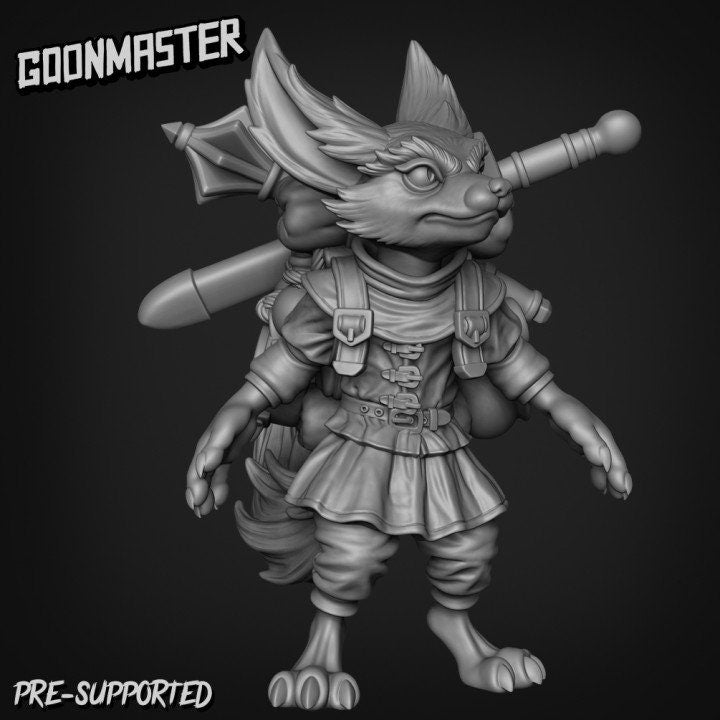 Fennec Squires (5 poses) - Goon Master