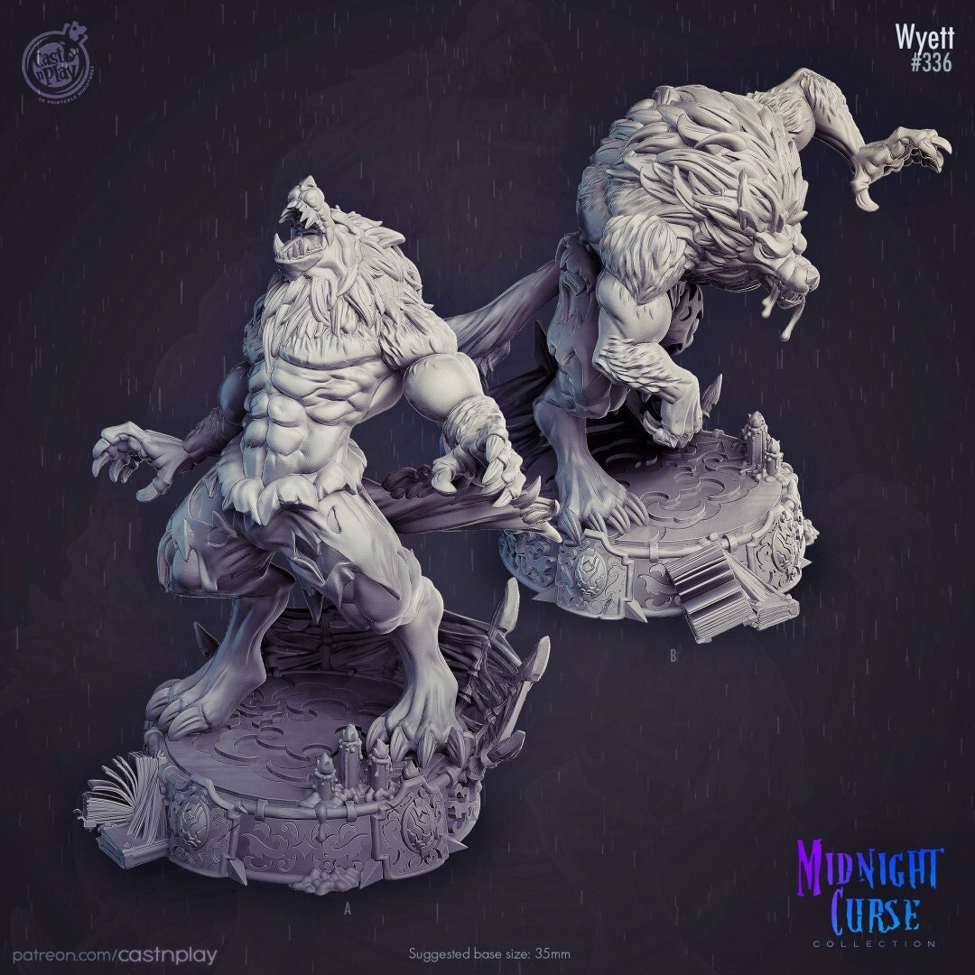 Wyett (Werewolf) - Cast n Play