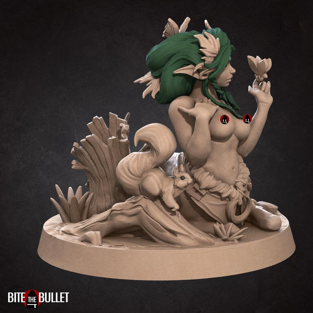 Kunara, the Dryad Beauty (+ NSFW variants) | Bite the Bullet