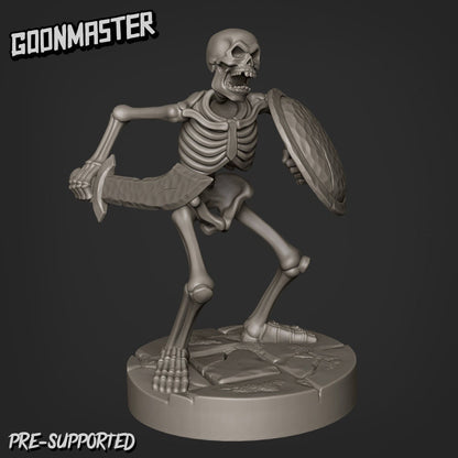 Skeleton Horde (8 poses) - Goon Master