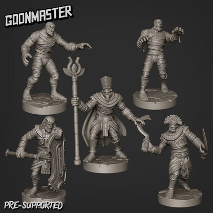 Mummy Bundle (5 poses) - Goon Master