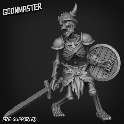 Skeletal Warriors (5 poses) - Goon Master