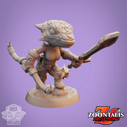 Dino Guild 1 (Herbivores) - Dice Heads - Zoontalis