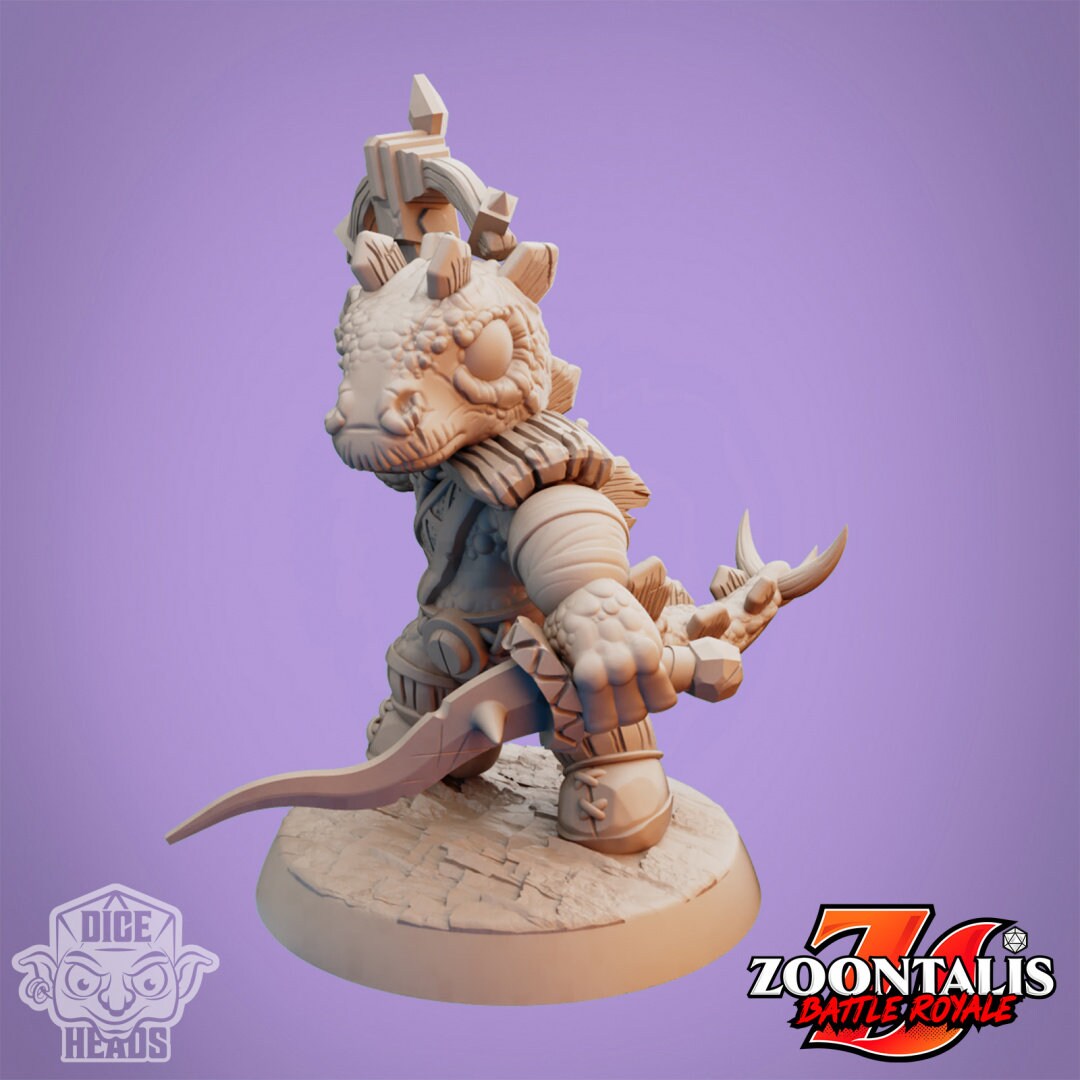 Dino Guild 1 (Herbivores) - Dice Heads - Zoontalis