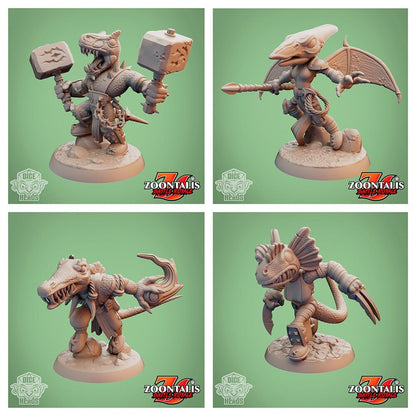 Dino Guild 2 (Carnivores) - Dice Heads - Zoontalis