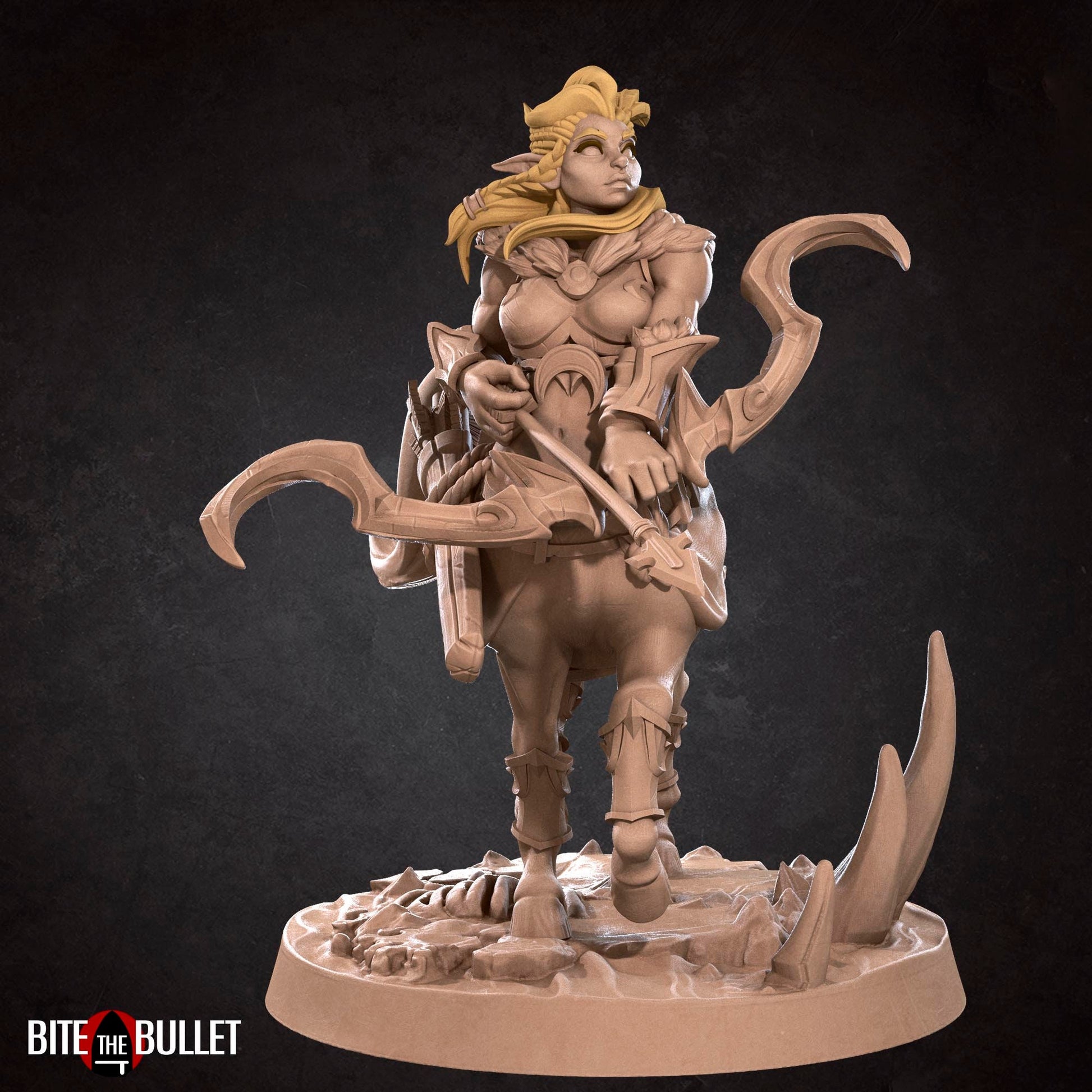 Centaur ranger resin miniature by Bite the Bullet.