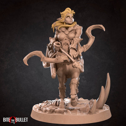 Centaur ranger resin miniature by Bite the Bullet.