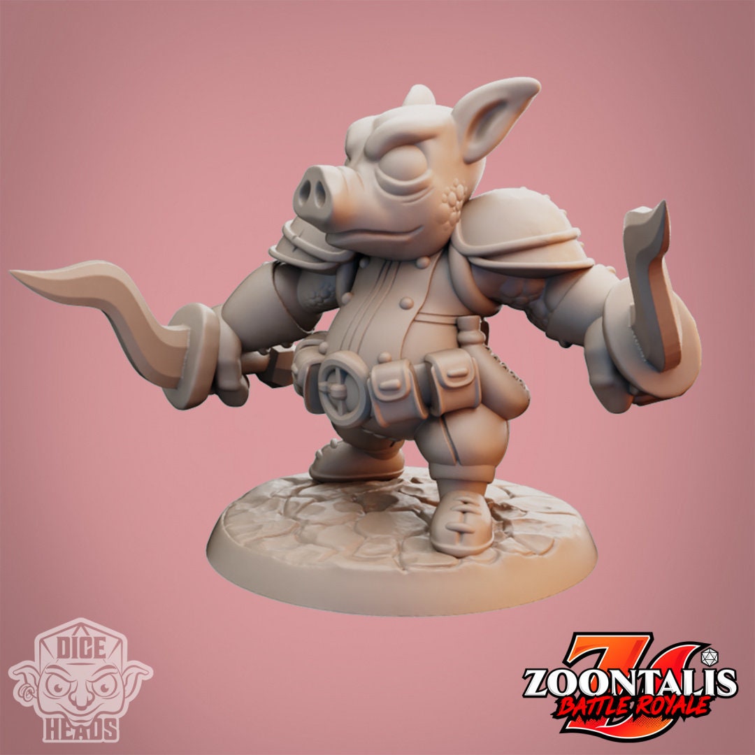Pig Collection - Dice Heads - Zoontalis