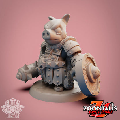 Pig Collection - Dice Heads - Zoontalis