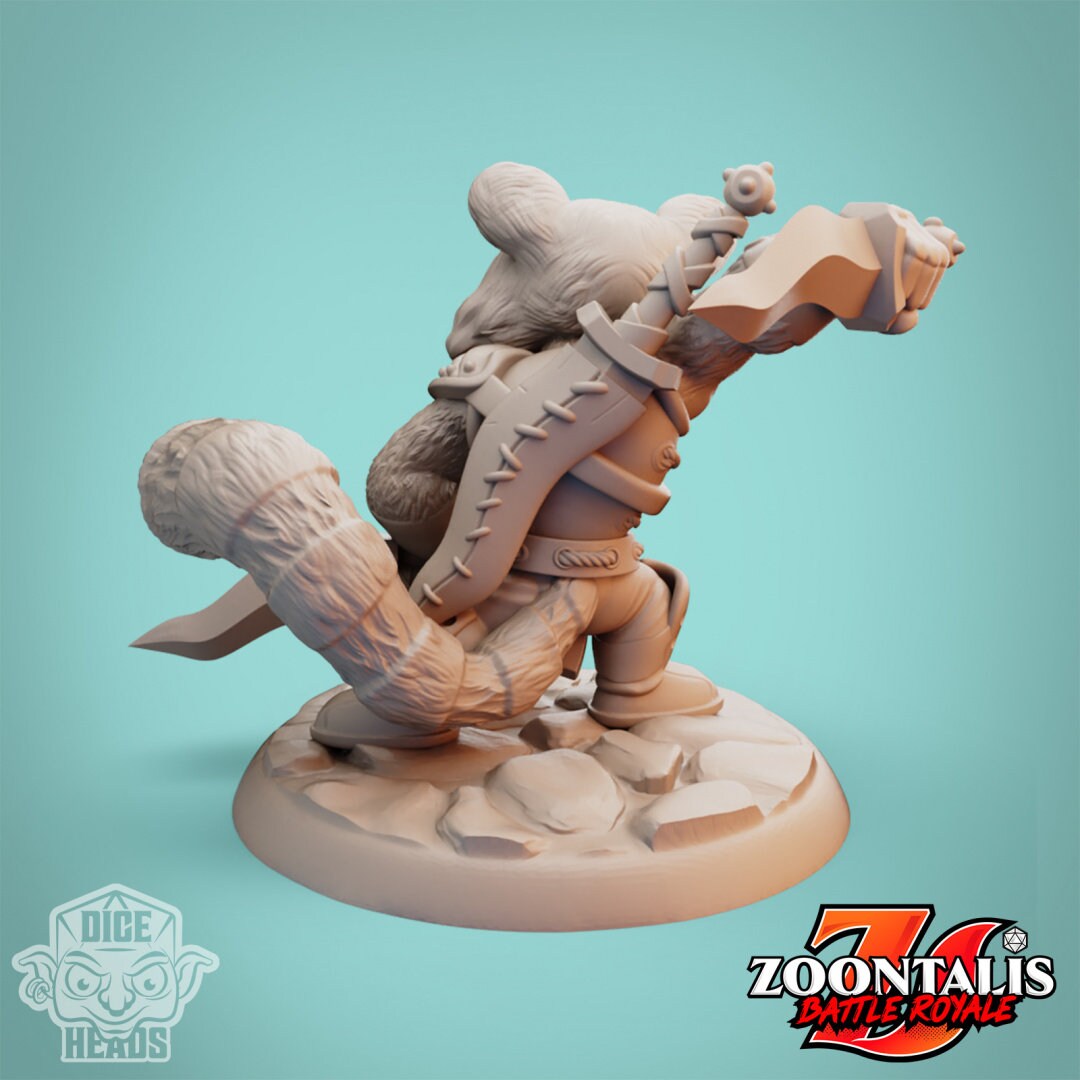 Red Panda Collection - Dice Heads - Zoontalis
