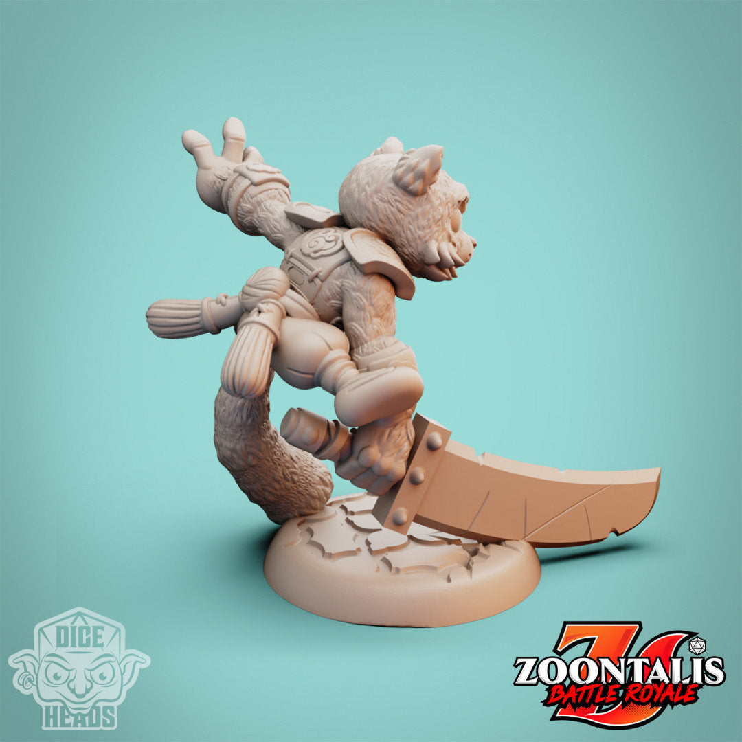 Red Panda Collection - Dice Heads - Zoontalis
