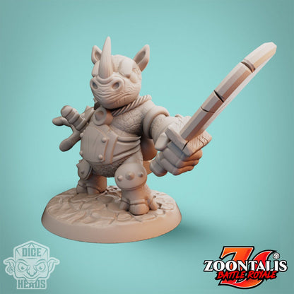 Rhino Collection - Dice Heads - Zoontalis