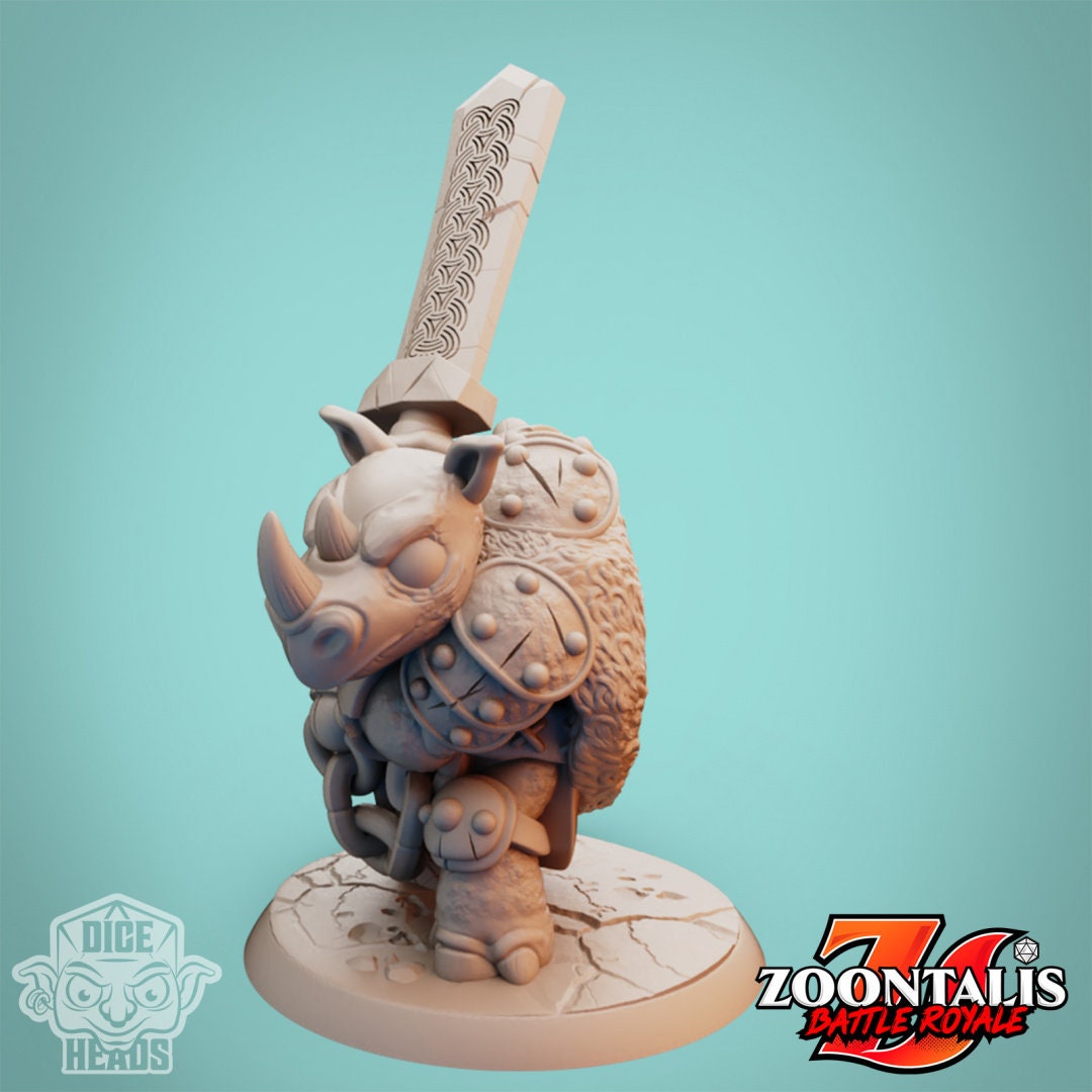 Rhino Collection - Dice Heads - Zoontalis