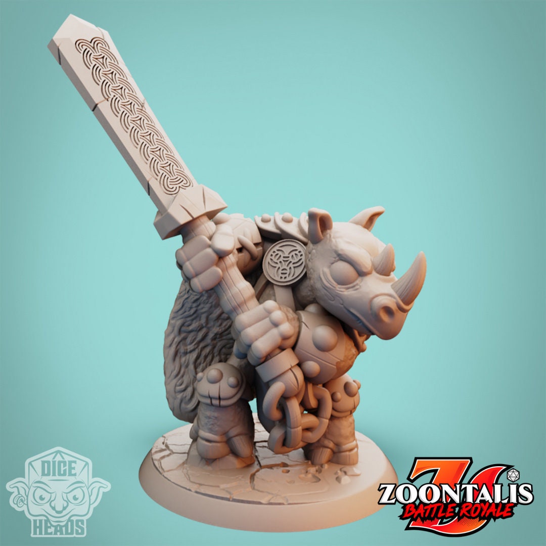 Rhino Collection - Dice Heads - Zoontalis