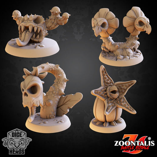 Carnivorous Plants - Dice Heads - Zoontalis