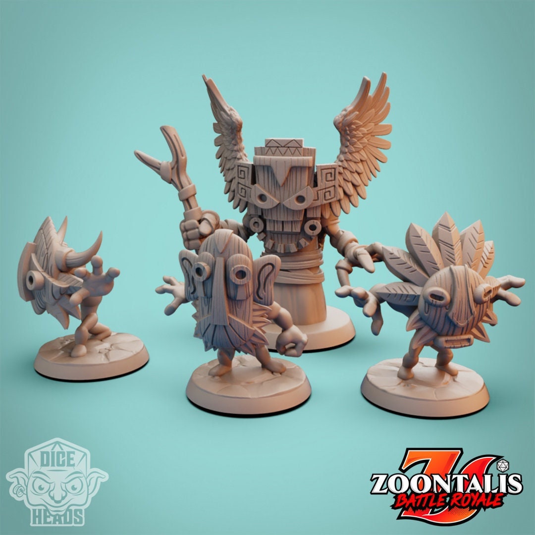 Sprites - Dice Heads - Zoontalis