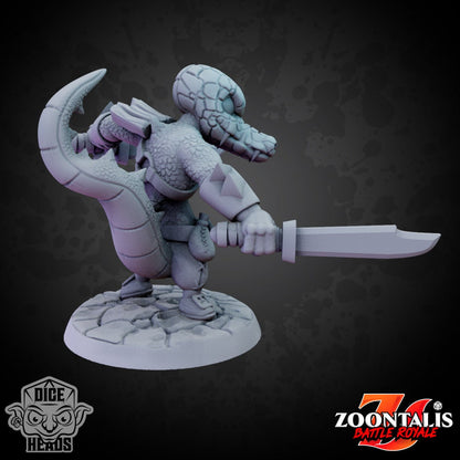 Crocodile Collection - Dice Heads - Zoontalis