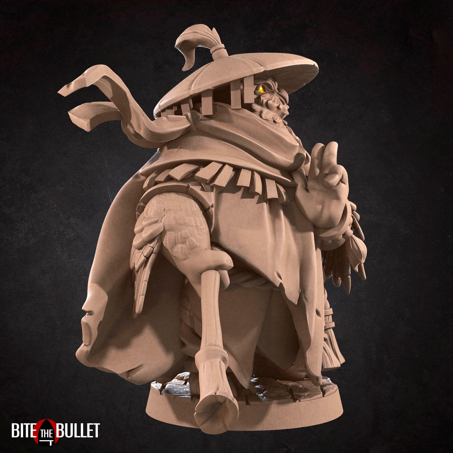 Owlfolk Monk (2 versions) | Bite the Bullet