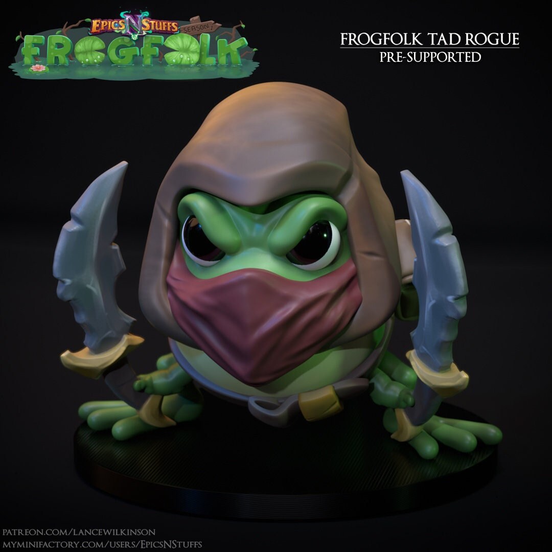 Frogfolk Tad Rogue | Epics'N'Stuffs