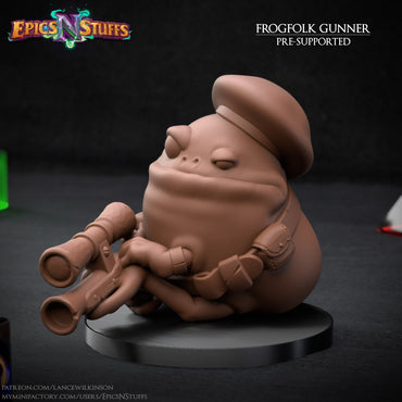 Frogfolk Gunner | Epics'N'Stuffs
