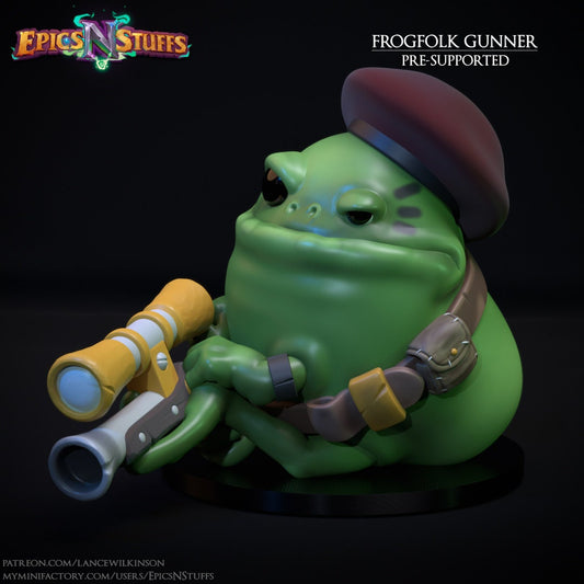 Frogfolk Gunner | Epics'N'Stuffs