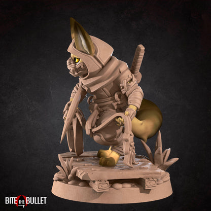 Hanzo, the Cat Ninja (2 Versions) | Bite the Bullet